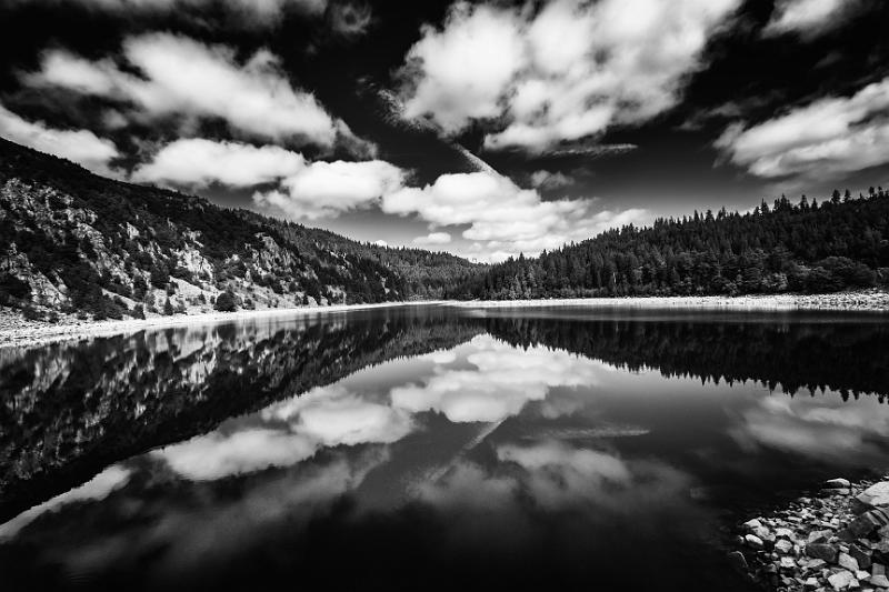 2017_08_22_Vosges (0013)b-w.jpg - Le lac Blanc (Vosges 2017)